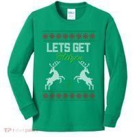 Lets Get Blitzen Kids Long Sleeve Shirt thumb 0