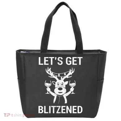 Let's Get Blitzened Tote Bag