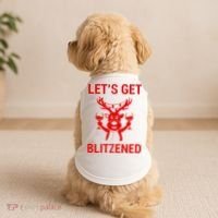 Let's Get Blitzened Doggie Tank thumb 2