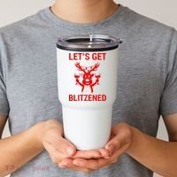 Let's Get Blitzened Tumbler thumb 2