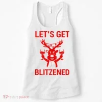 Let's Get Blitzened Women's Tank Top thumb 0