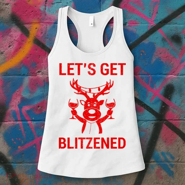 Let's Get Blitzened Women's Tank Top