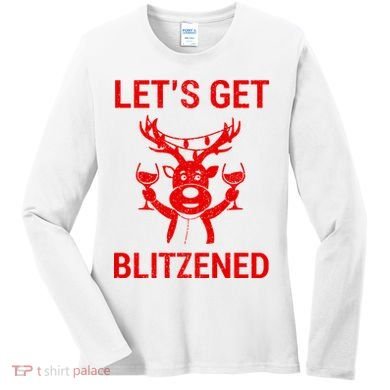 Let's Get Blitzened Women's Long Sleeve Shirt