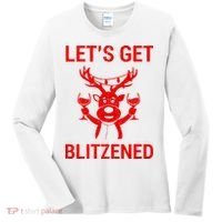 Let's Get Blitzened Women's Long Sleeve Shirt thumb 0