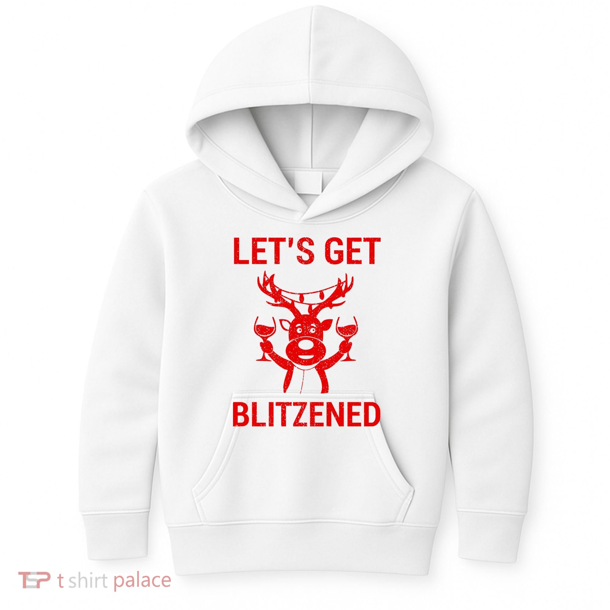 Let's Get Blitzened Kids Hoodie