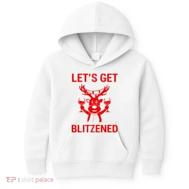 Let's Get Blitzened Kids Hoodie