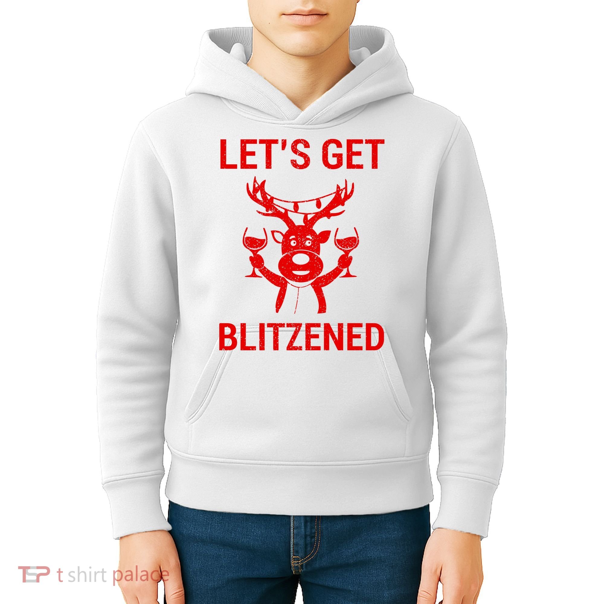 Let's Get Blitzened Kids Hoodie