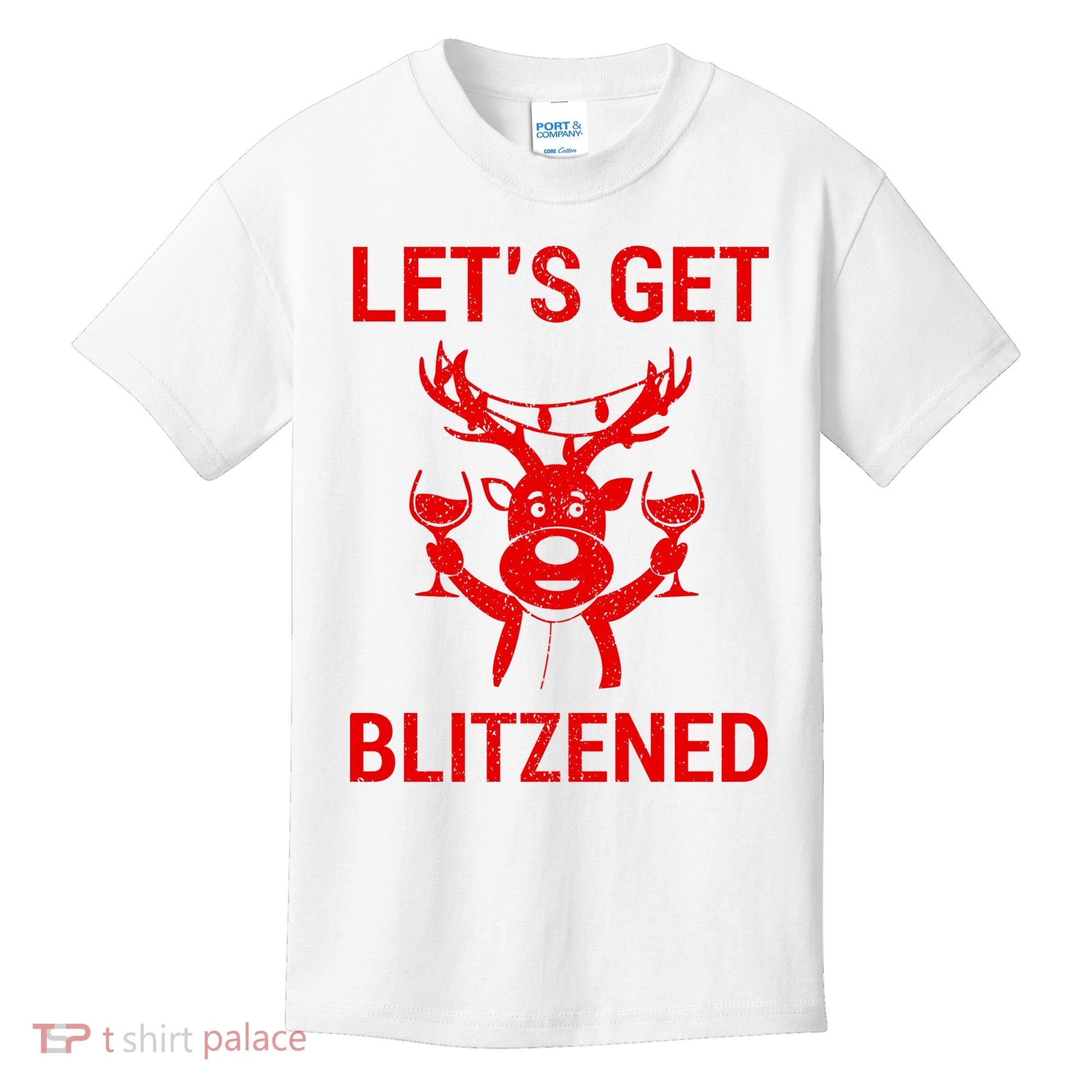 Let's Get Blitzened Kids T-Shirt