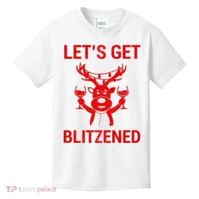 Let's Get Blitzened Kids T-Shirt