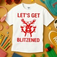 Let's Get Blitzened Kids T-Shirt thumb 3