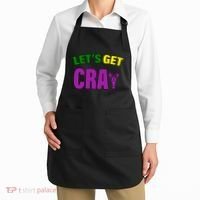 Lets Get Cray Mardi Gras Party Apron thumb 2
