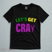 Lets Get Cray Mardi Gras Party T-Shirt thumb 5