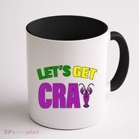 Lets Get Cray Mardi Gras Party Coffee Mug thumb 1