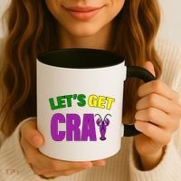 Lets Get Cray Mardi Gras Party Coffee Mug thumb 3