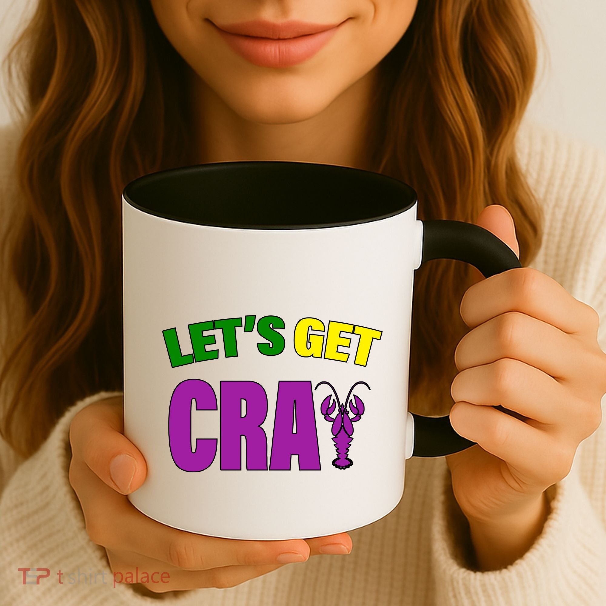 Lets Get Cray Mardi Gras Party Coffee Mug