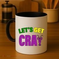 Lets Get Cray Mardi Gras Party Coffee Mug thumb 4