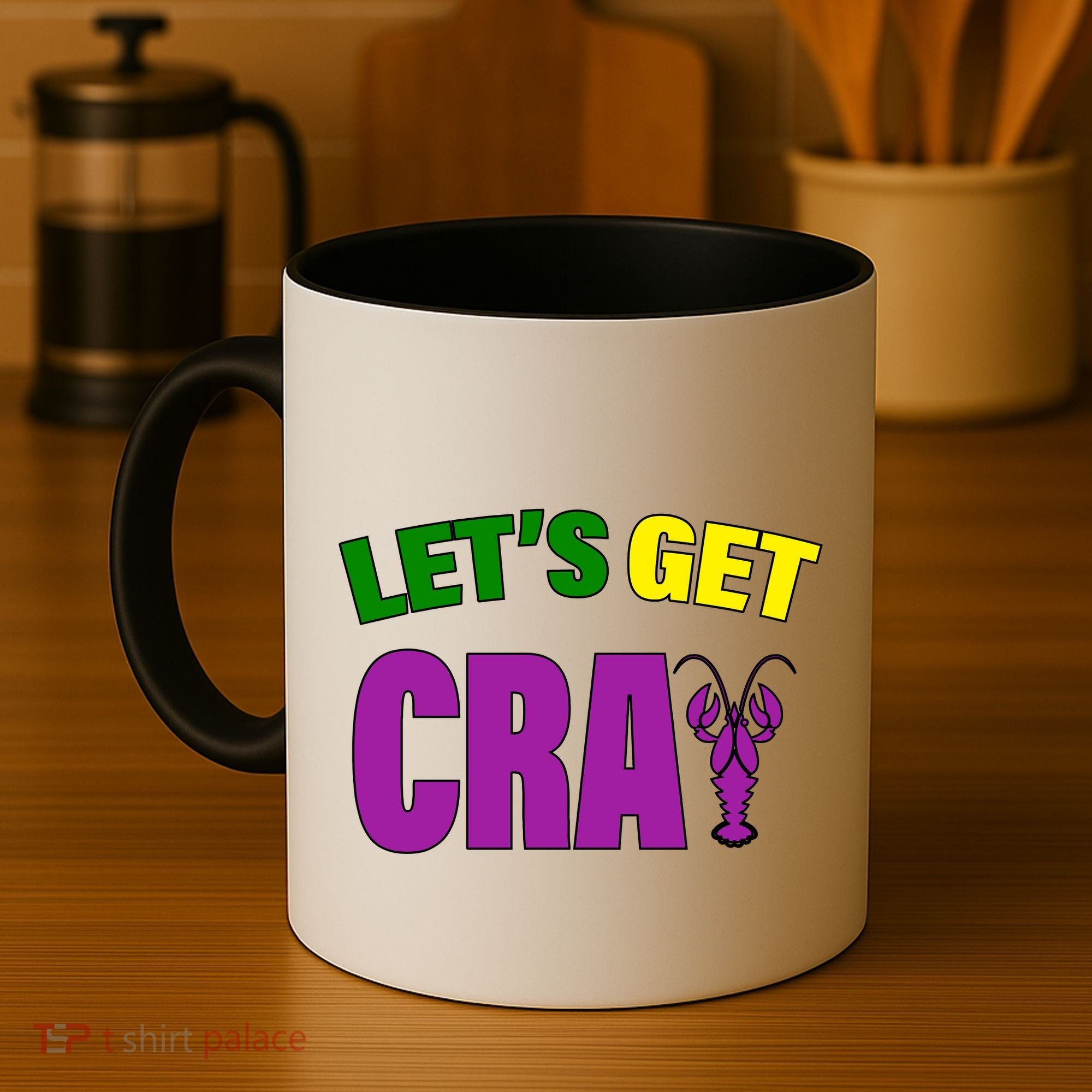 Lets Get Cray Mardi Gras Party Coffee Mug