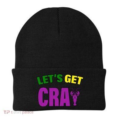 Lets Get Cray Mardi Gras Party Beanie