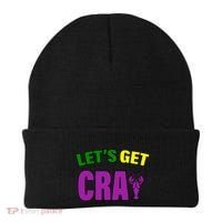 Lets Get Cray Mardi Gras Party Beanie thumb 0