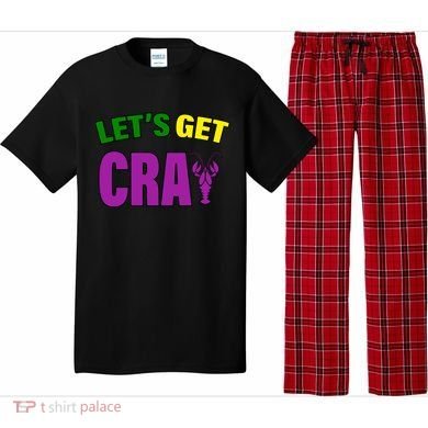Lets Get Cray Mardi Gras Party Pajama Set