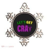 Lets Get Cray Mardi Gras Party Ornament thumb 0