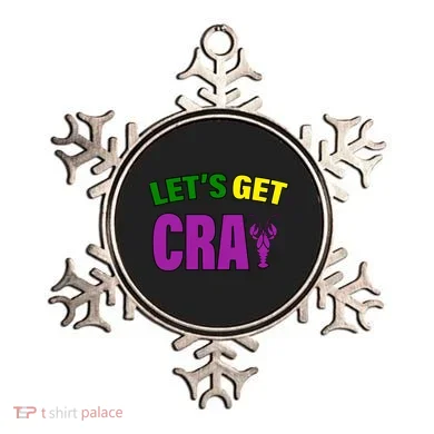 Lets Get Cray Mardi Gras Party Ornament