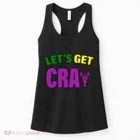 Lets Get Cray Mardi Gras Party Women's Tank Top thumb 0