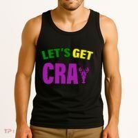Lets Get Cray Mardi Gras Party Tank Top thumb 3