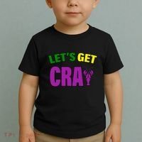 Lets Get Cray Mardi Gras Party Toddler T-Shirt thumb 2