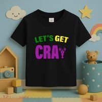 Lets Get Cray Mardi Gras Party Toddler T-Shirt thumb 3