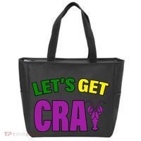 Lets Get Cray Mardi Gras Party Tote Bag thumb 0