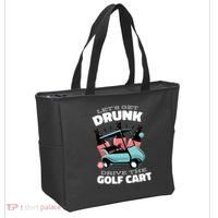Let's Get Drunk Golf Cart Tote Bag thumb 2
