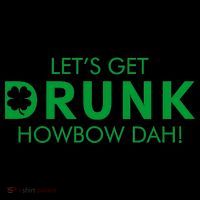 Let's Get Drunk Howbow Dah! St. Patrick's Day Clover Coffee Mug thumb 5