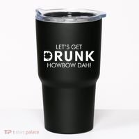 Let's Get Drunk Howbow Dah! St. Patrick's Day Clover Tumbler thumb 0