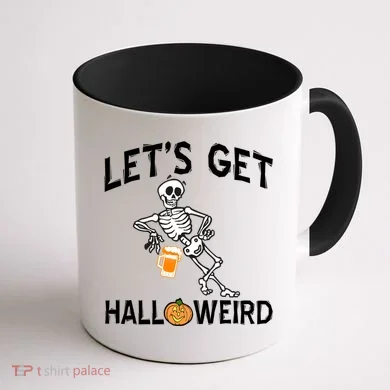Let's Get Halloweird Coffee Mug back