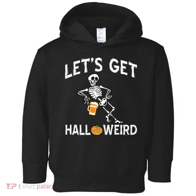Let's Get Halloweird Toddler Hoodie