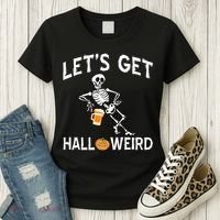 Let's Get Halloweird Women's T-Shirt thumb 3