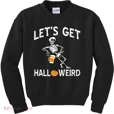 Let's Get Halloweird Kids Sweatshirt