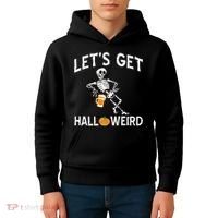 Let's Get Halloweird Kids Hoodie thumb 4