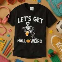 Let's Get Halloweird Kids T-Shirt thumb 3
