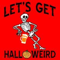 Let's Get Halloweird Santa Hat thumb 1
