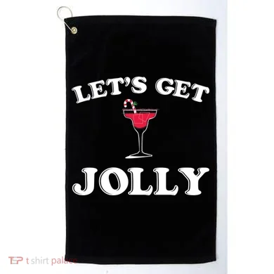 Let's Get Jolly Golf Towel