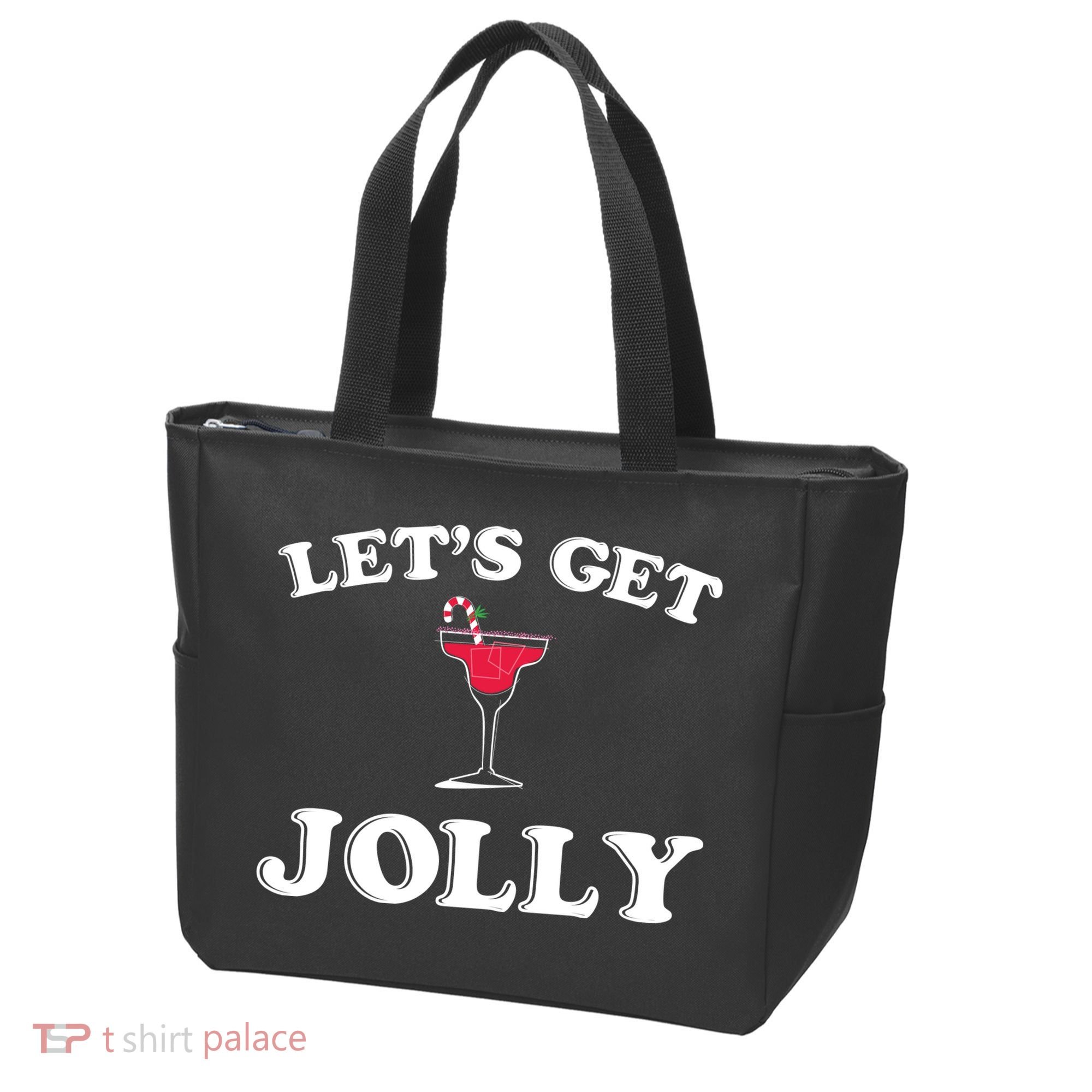 Let's Get Jolly Tote Bag