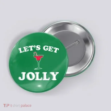 Let's Get Jolly Button