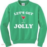 Let's Get Jolly Kids Sweatshirt thumb 0