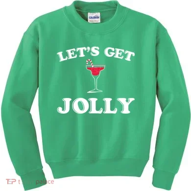 Let's Get Jolly Kids Sweatshirt