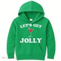 Let's Get Jolly Kids Hoodie thumb 0