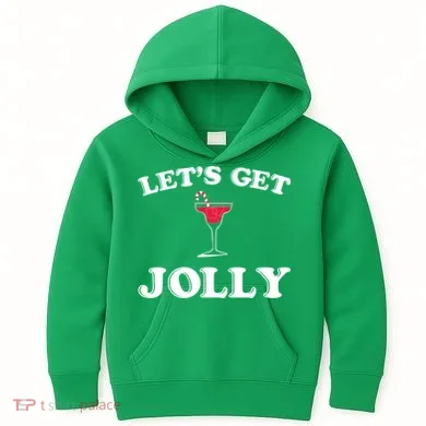 Let's Get Jolly Kids Hoodie