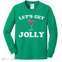 Let's Get Jolly Kids Long Sleeve Shirt thumb 0