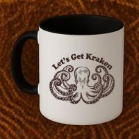 Let's Get Kraken  Coffee Mug thumb 2